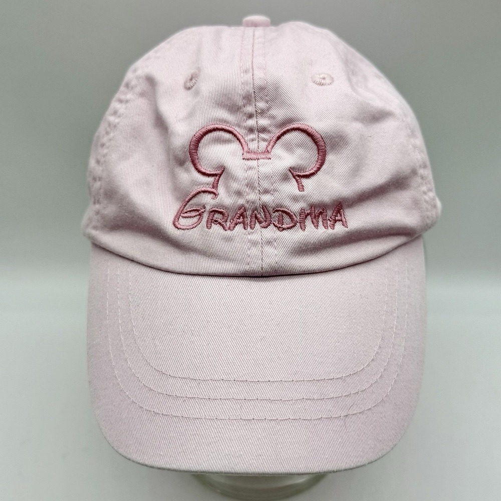 Grandma Mouse Cap Women's Pink Adams Cool Crown Adjustable Strap Back